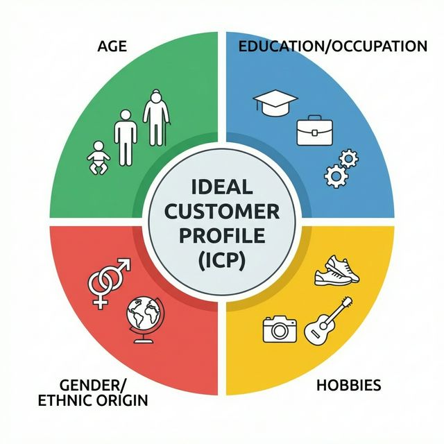 ICP Quadrants: Age, Education, Gender, Hobbies